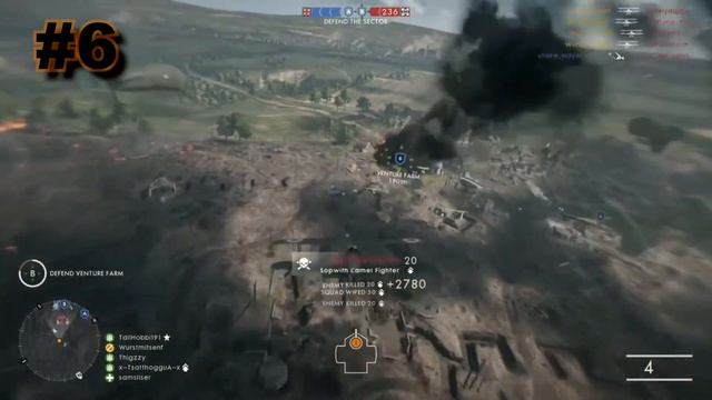 BATTLEFIELD 1 TOP 10 MOST INSANE MULTIKILLS // BATTLEFIELD 1 BIGGEST MULTI KILLS смотреть онлайн