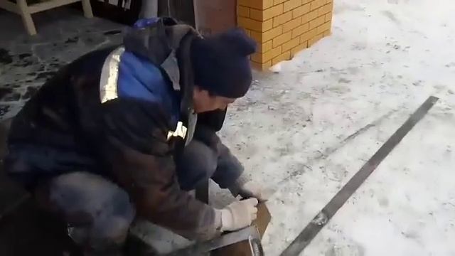 Устройство проем с усилением в кирпичной стене. Алмазная резка. смотреть онлайн
