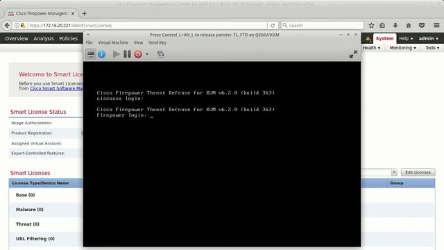 1 - Firepower Threat Defense - первый запуск смотреть онлайн
