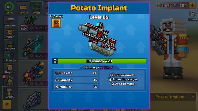 Pixel Gun 3D - Update 17.4 NEW Alien General SET & *NEW* Weapons Review [With Shooting Effect] смотреть онлайн