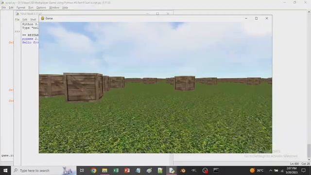 3D Multiplayer Game Using Python Part-8: Sun ! смотреть онлайн