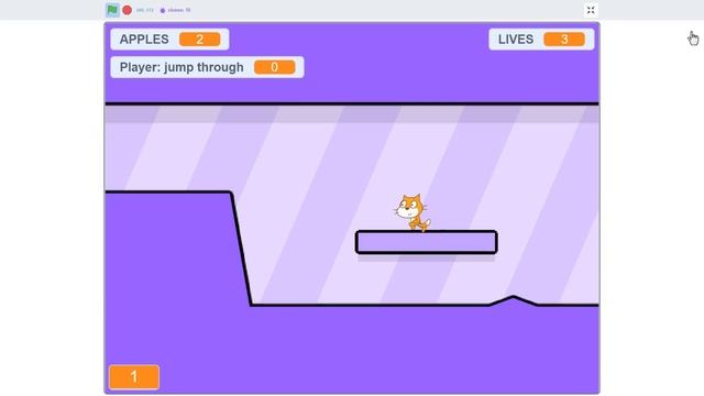 How-to code ONE WAY platforms in Scratch - e13 смотреть онлайн
