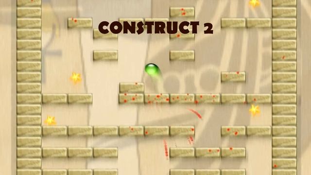 CONSTRUCT 2 - Efeito: Gotas de Sangue e Rastros html 5 смотреть онлайн