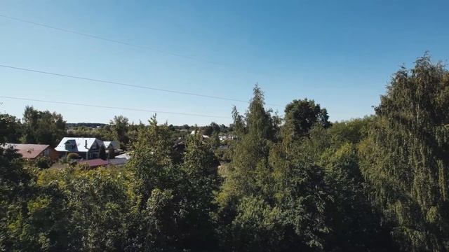 Вид из окон Южного торца с 3-4-го этажа | Дом КОМФОРТ на Парижке | Утро, Июль 2022 смотреть онлайн