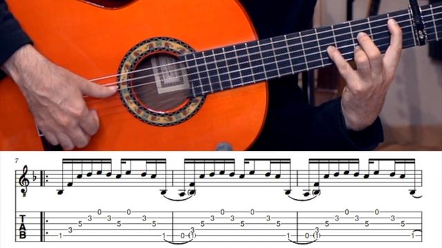 UN PICADO VERTIGINOSO Y UNA MELODÍA DE GUITARRA PRECIOSA