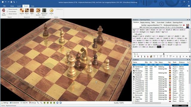 Ray Tracing Chess Boards in ChessBase 15 смотреть онлайн
