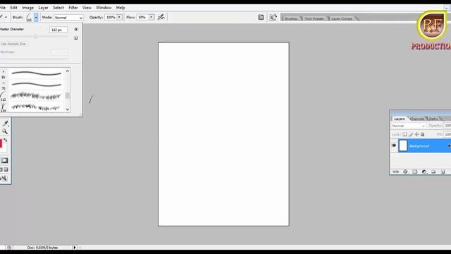 How To Use Brush Tool In Photoshop 7 CS2 Part 8 смотреть онлайн