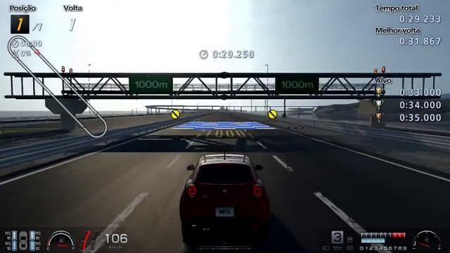 Gran Turismo 6 GT6 Teste de Licença Nacional B 1 0:31.867 #7 смотреть онлайн