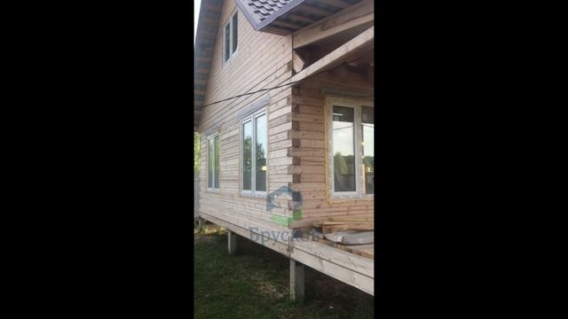 Установка окон пвх в деревянном доме "Раменский район" смотреть онлайн