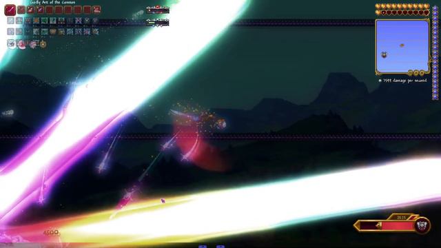 Terraria Calamity Infernum: REWORKED Exo Mechs [Thanatos + Artemis & Apollo]