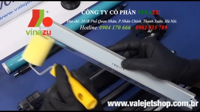 Vinazu hướng dẫn đổ mực máy HP 5200, 5200N, 5200DTN, mực Q7516A смотреть онлайн