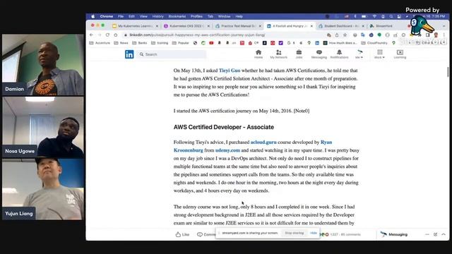 My Kubernetes Learning journey/Deploying Apps using AWS native Pipeline tools смотреть онлайн