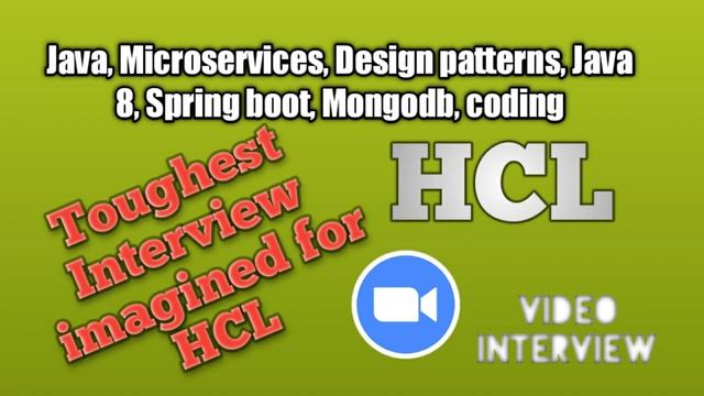 HCL Java realtime interview | Java 8 interview questions and answers, springboot microservices kafk смотреть онлайн