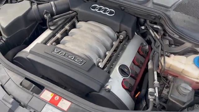 Audi A8 D3 4.2 BFM engine смотреть онлайн