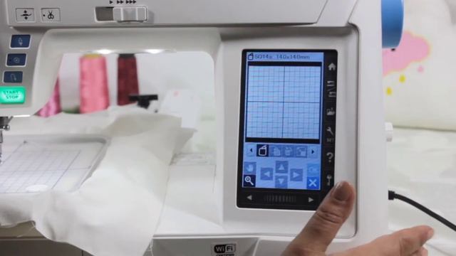 Janome Skyline S9 Dikiş-Nakış Makinesi Kullanımı Nakış bölümü PART 3 смотреть онлайн