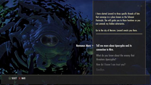 j'hosef the padded knight speaking with hermaus mora in the tellvani peninsula смотреть онлайн