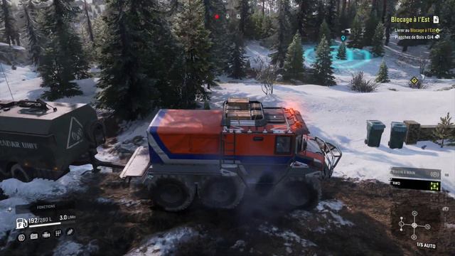 Déblocage du Burlak et exploration part 1 - Snowrunner #542 Serie X смотреть онлайн