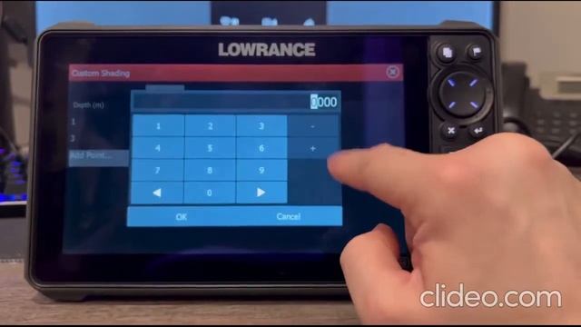 Карты C-MAP RS Y-050 Настройка палитры глубин Genesis Live на lowrance HDS LIVE с английским языком смотреть онлайн