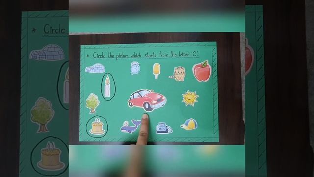 Circle the picture (Letter 'C') смотреть онлайн