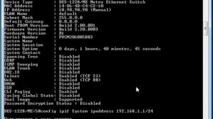 Настройка D-Link DES 1228