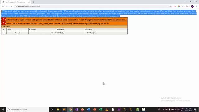 OOP Basic Concepts In PHP|Private Keyword C#6 in OOP||Access Modifiers|Information Techno смотреть онлайн