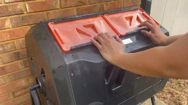 VIVOSUN Outdoor Tumbling Composter Dual Rotating Batch Compost Bin Review смотреть онлайн