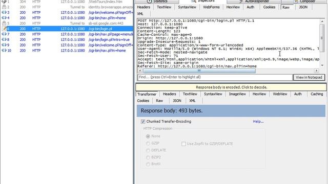 How to modify a request in Fiddler смотреть онлайн