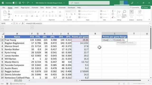 How to Calculate Range in Excel смотреть онлайн