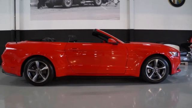 2016 Ford Mustang Covertible 2 3 Ecoboost Low Mileage for sale смотреть онлайн