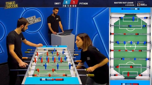 Table Football | A.Kamalyan(SWIFT) - M.Sahakyan(PYTHON) | 01.02.2022 19:00(GMT+4) | MFL смотреть онлайн
