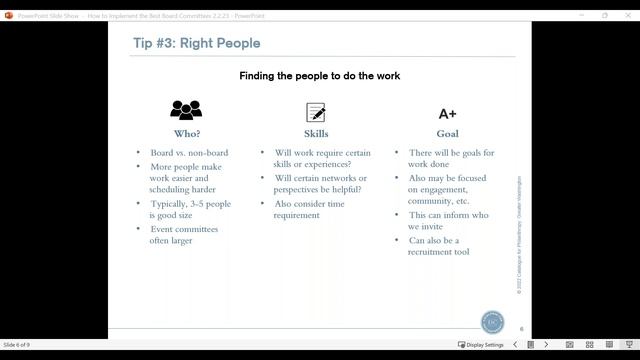 Learning Commons: How to Implement the Best Board Committees смотреть онлайн