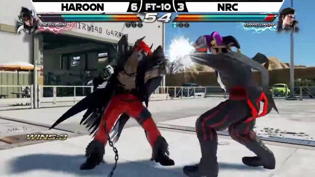 [FT10] Haroon (Devil Jin) VS NRC (Dragunov) Tekken 7 Pakistan смотреть онлайн