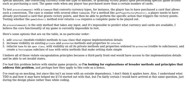 Software Engineering: How to test functionality that requires a certain internal state? смотреть онлайн