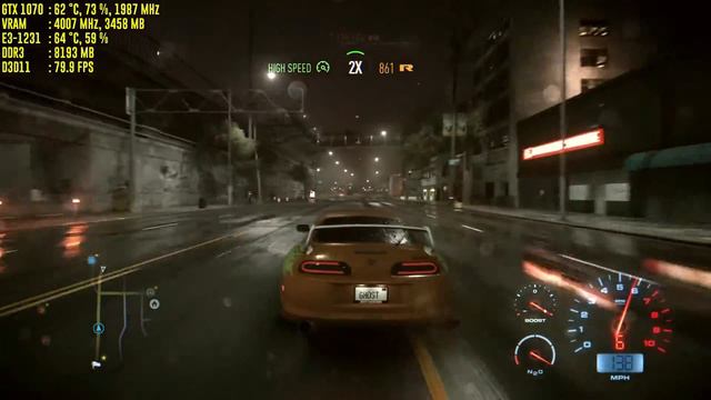 Need for Speed 2015: GTX 1070 & E3-1231v3 Max Settings 1080P смотреть онлайн