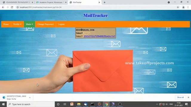 Mail Tracker Project | Java Web Application Projects | Java Projects смотреть онлайн
