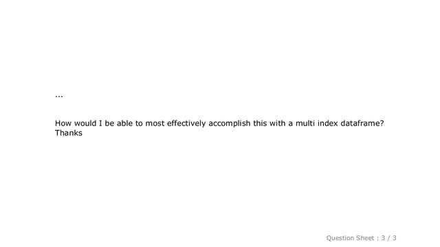 Pandas : How to convert a pandas MultiIndex DataFrame into a 3D array смотреть онлайн