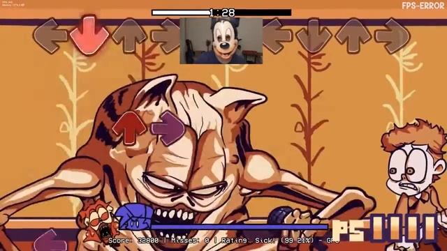 Friday Night Funkin' vs Gorefield (Garfield) REACTION смотреть онлайн