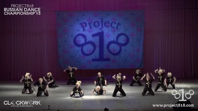 PETR I CREW — Jazz Funk Crew @ Project818 Russian Dance Championship 2013 смотреть онлайн