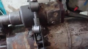 Запуск стартера с автомобиля МАЗ