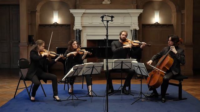 Quatuor Confluence - MOZART - String Quartet KV 465 - I. Adagio-Allegro