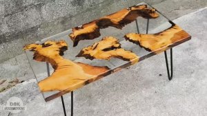 Стол из эпоксидной смолы