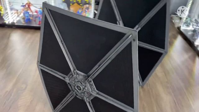 Star Wars black series tie fighter repaint. 1:12 scale hasbro first order tie fighter смотреть онлайн