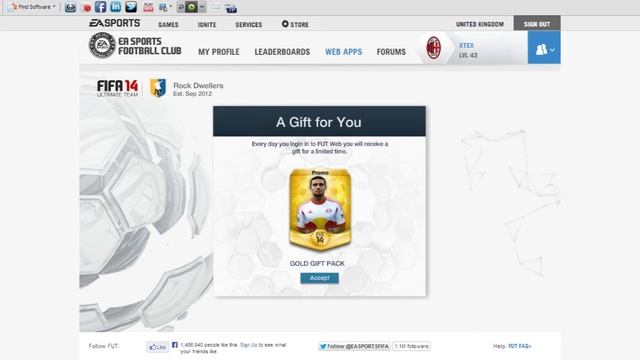 FIFA 14 FREE GIFT смотреть онлайн
