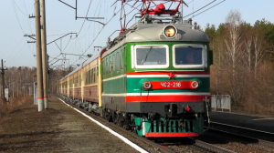 ЧС2-216 с туристическим поездом "Уральский экспресс" Екатеринбург — Верхняя Пышма