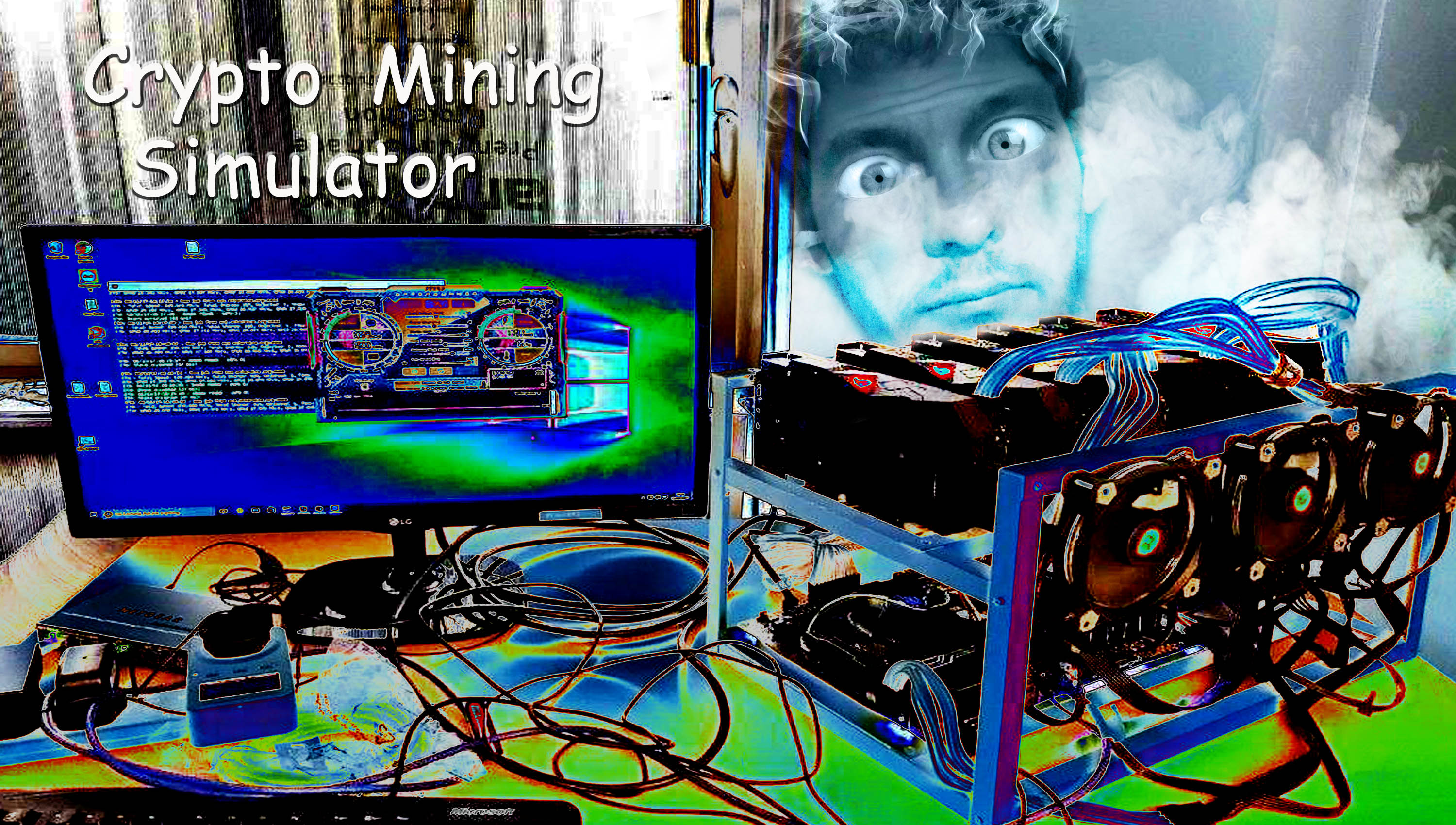 НАЧАЛ МАЙНИТЬ - СОБИРАЮ МАЙНИНГ ФЕРМУ ◈ Crypto Mining Simulator