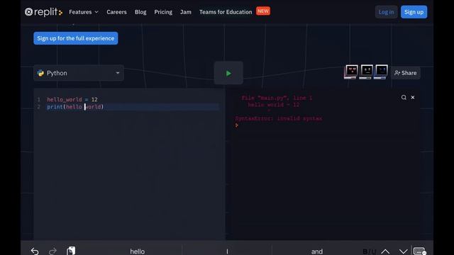 Introduction to Python Variable String and Number смотреть онлайн