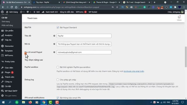 Cách Tích Hợp Thanh Toán PayPal vào Website: Toàn Tập 2021 смотреть онлайн