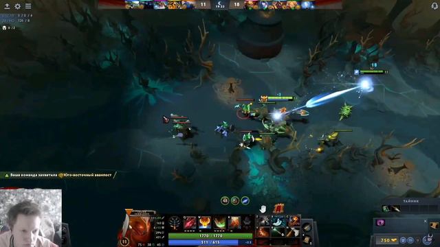 Dota 2  Легионка + Висп = непобедимая связка.(Запись с стрима) #dota2 #игры