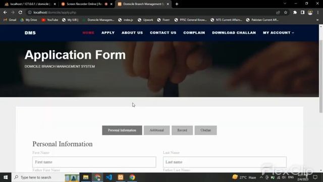 Domicile Branch Management System Project | Final Year Project | PHP, MYSQL, HTML, CSS, JAVASCRIPT. смотреть онлайн
