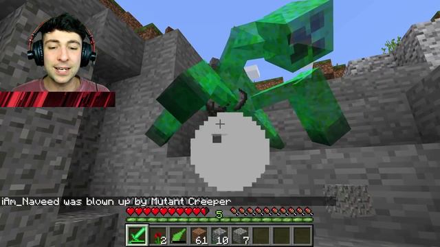 Minecraft MUTANT MOBS ATTACK SUPER HOUSE BASE MOD / MUTANT CREEPER ZOMBIE ENDERMAN ! Minecraft Mods смотреть онлайн